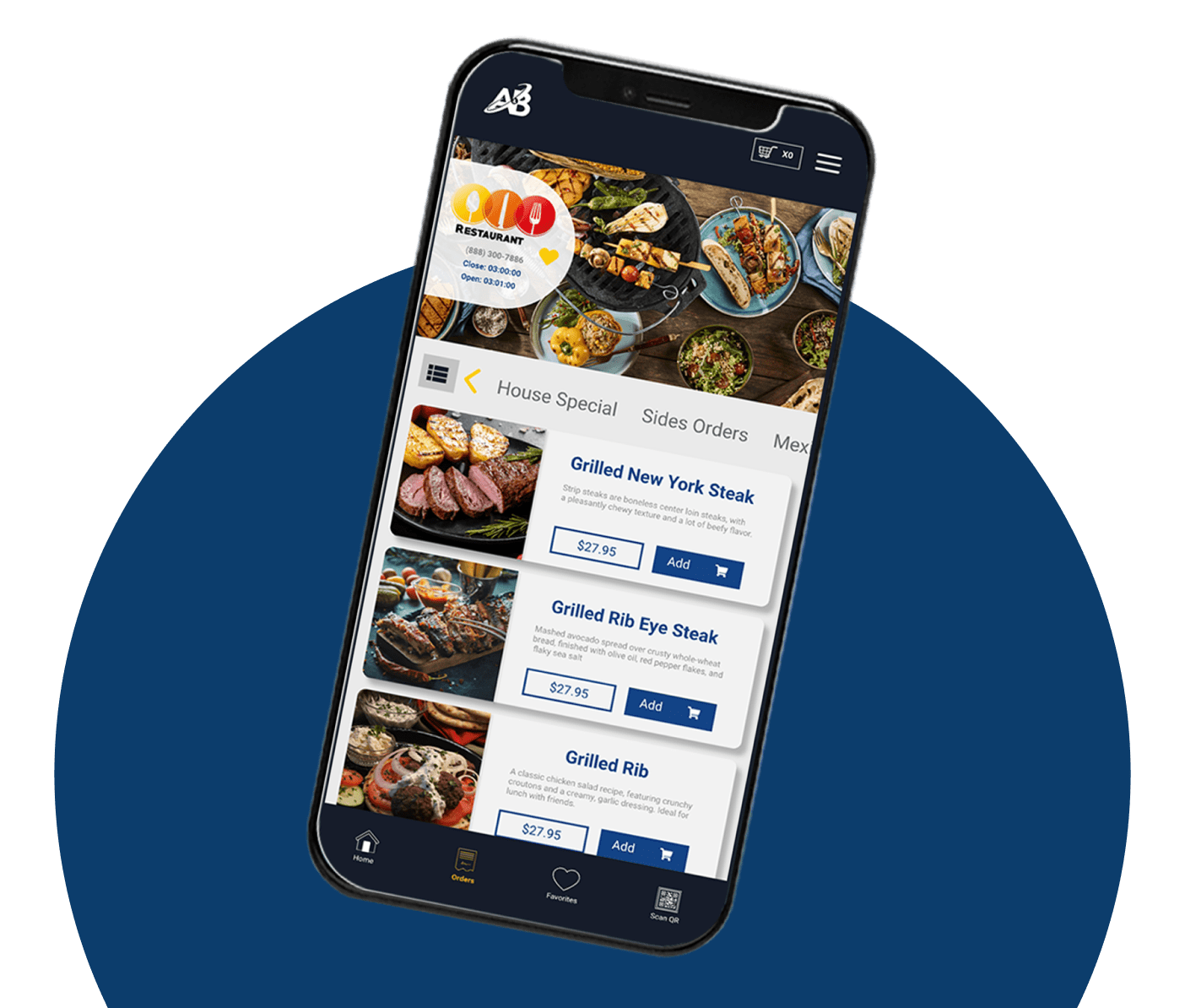 Contactless ordering